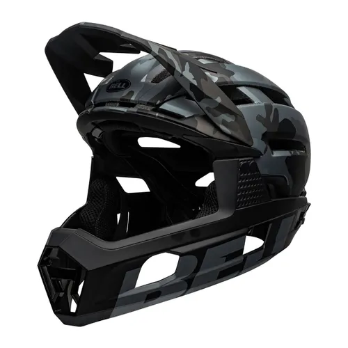 Kask rowerowy Bell FF Super Air R MIPS Spherical matte gloss black camo