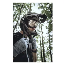 Kask rowerowy ALPINA Roca Brązowo-szary MTB (rozmiar 56-58)