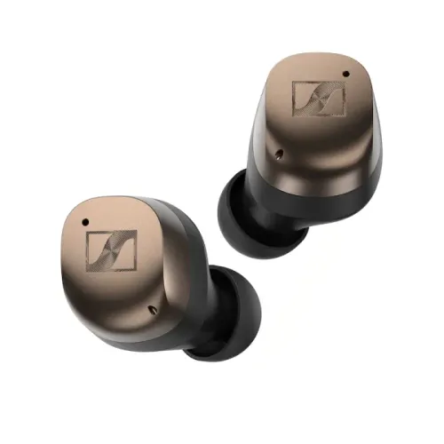 Słuchawki bezprzewodowe Sennheiser MOMENTUM True Wireless 4 Dokanałowe Bluetooth 5.4 Czarno-złoty