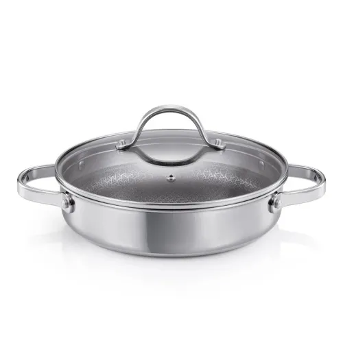 TESCOMA SteelCRAFT 28 cm - patelnia nieprzywierająca z pokrywką