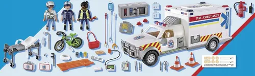 Playmobil 70936 Скорая Помощь США Скорая Помощь