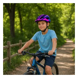 Kask rowerowy dla dziecka rozmiar M, dziecięcy motor dzieci motocyklowy