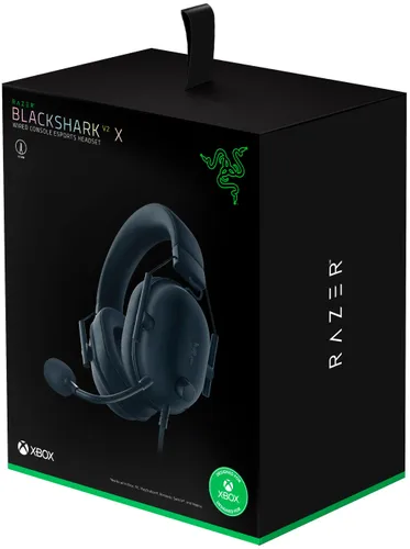 Słuchawki przewodowe z mikrofonem Razer BlackShark V2 X Xbox Nauszne Czarny