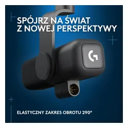 Mikrofon Logitech Yeti Studio Przewodowy Dynamiczny Czarny