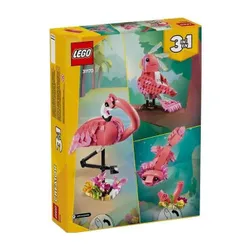 LEGO Creator 3w1 31170 Dzikie zwierzęta: różowy flaming