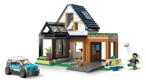 LEGO City 60398 aile evi ve elektrikli araç