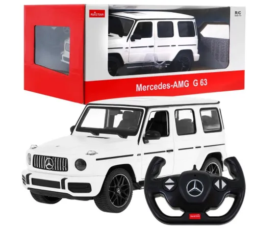 Zdalnie sterowany samochód COIL auto Mercedes G 63 RC 1:14 na pilota biały
