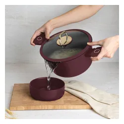 Garnek Tytanowy Z Pokrywą 30Cm Berlinger Haus Bh-8043 Leonardo