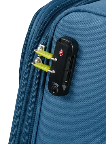 Walizka średnia American Tourister Pulsonic - coronet blue