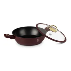 Płaski Garnek Tytanowy Z Pokrywą 30Cm Berlinger Haus Bh-8039 Leonardo