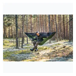 Hamak turystyczny Lesovik Draka treetop green