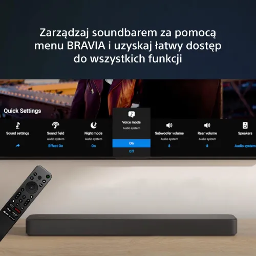 Soundbar Sony HT-S2000 3.1 Wi-Fi Bluetooth Dolby Atmos DTS X