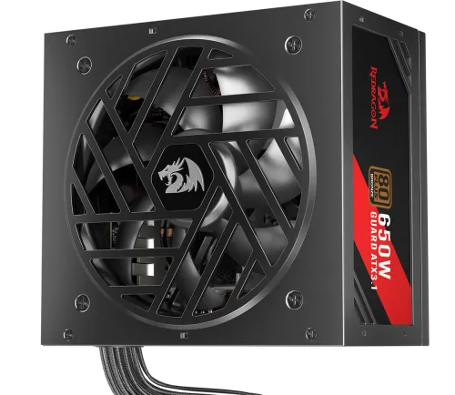 Zasilacz Redragon GUARD GC-GU02P 650W 80+ Bronze Czarny