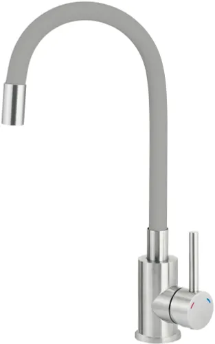 Bateria Deante Luno BOC_S720 Szary Stal