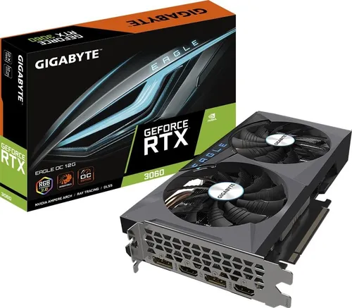 Karta graficzna RTX 3060 Eagle 12GB 2.0 GDDR6 192bit 2DP/2HDMI 