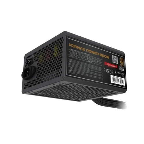 Zasilacz Gembird Fornax Power 850W 80+ Bronze Czarny