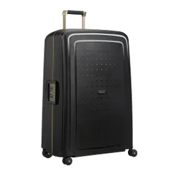 Mare XL Samsonite s ' cure DLX valiza - negru / aur delicios