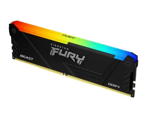 Pamięć RAM Kingston FURY Beast RGB DDR4 8GB 3600 CL17 Czarny