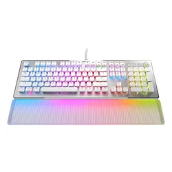 Klawiatura opto-mechaniczna Roccat Vulcan II Max AIMO - biały