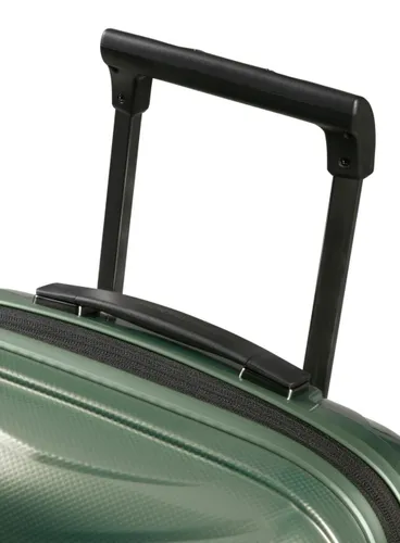 Маленький расширяемый чемодан Samsonite Attrix 55 см (23/26 см) - basil green