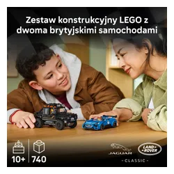 LEGO 77264 Speed Champions Jaguar Project 7 i Land Rover Defender