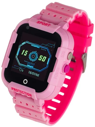 Smartwatch Garett Kids Time 4G Plus 55mm LTE розовый