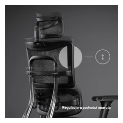 Fotel DIABLO CHAIRS V-Master Czarno-szary