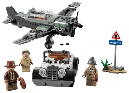 Конструктор LEGO Indiana Jones 77012 погоня за истребителем