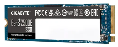 Dysk Gigabyte Gen3 2500E 1TB PCIe 3.0x4 NVMe