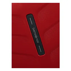 Маленький расширяемый чемодан Samsonite Attrix 55 см (20/23 см) - red