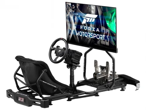 Kokpit NEXT LEVEL RACING Go Kart Plus Czarny