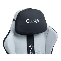 Fotel COBRA Player 5.0 CRF55GR Szary + podnóżek