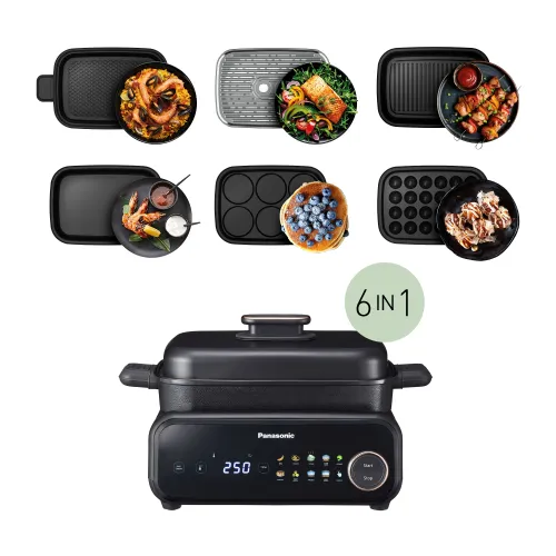 Multicooker Panasonic NF-GM600KXE 1400W 2,5l Ruszt do gotowania na parze