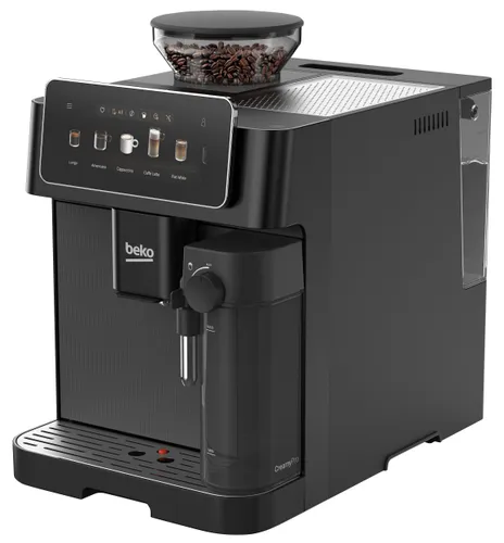 Ekspres BEKO CaffeExperto CEG8564B 50 programów ColdBrew Kawy mrożone 19 bar Stalowy młynek Zdalne sterowanie Czarny