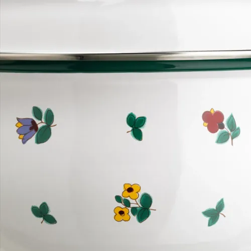 RIESS Country Gmundner Streublumen 0,75 l - rondel emaliowany