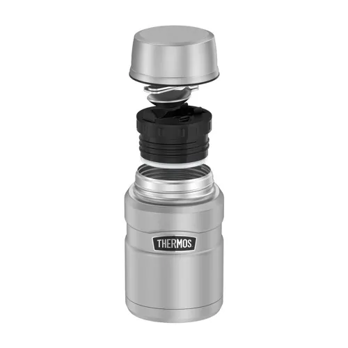 Termos na jedzenie z łyżką Thermos 0,7 l Stainless King - metallic grey