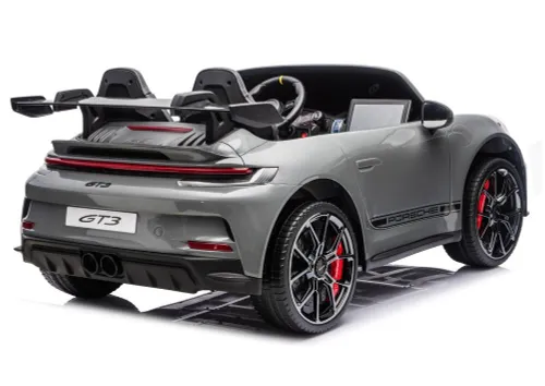 Samochód Na Akumulator Dla 2 Dzieci Porsche 911 Gt3 24V Eva 2 Ciche Silniki
