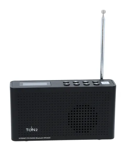 Radioodbiornik Opticum TON2 Radio FM Internetowe Wi-Fi Bluetooth Czarny