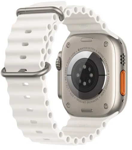 Apple Watch Ultra 2 GPS + Cellular 49mm koperta tytanowa + opaska Ocean (biały) (CPO)