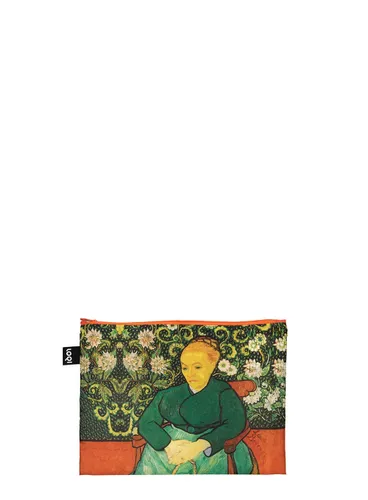 Trzy kosmetyczki z recyklingu Loqi Vincent van Gogh - Portrait of Joseph Roulin / Portrait of Madame Roulin / The Sower