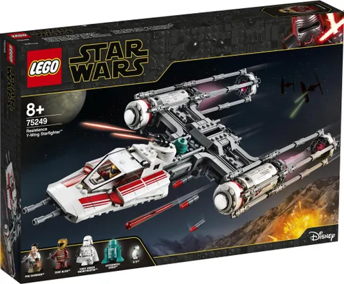 Конструктор Lego Star Wars Y-Wing истребитель сопротивления (75249)