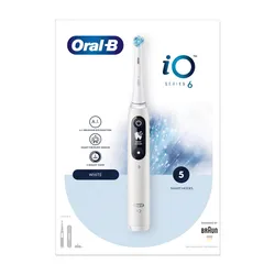 Электрическая зубная щетка Oral-B iO6 White