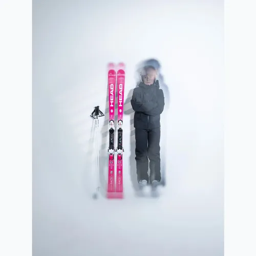 Narty zjazdowe HEAD WC Rebels e-Race Pro RP WCR 14 + wiązania Freeflex 14 GW 75 Years pink