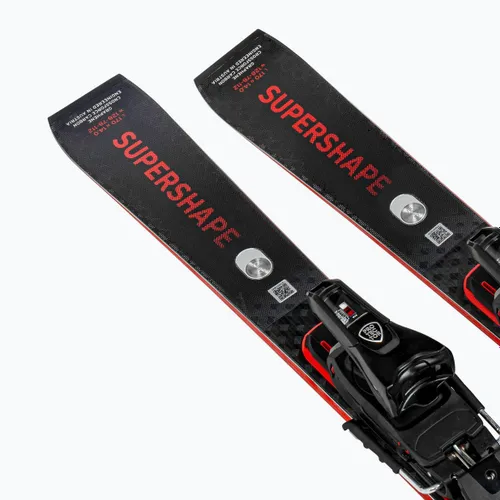 Narty zjazdowe HEAD Supershape e-Rally SW BB-PR + PRD 12 GW black/red