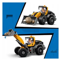 LEGO City 60494 Wywrotka i ładowarka czołowa, zestaw klocków 8+