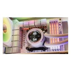 Chłodzenie Krux HydroGlance 360 ARGB LCD Biały