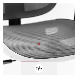 Fotel DIABLO CHAIRS V-Basic Biało-szary