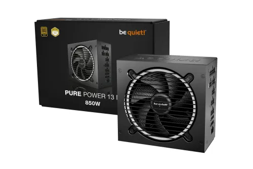 Zasilacz be quiet! Pure Power 13 M 850W 80+ Gold Czarny
