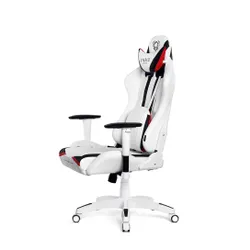 Fotel Diablo Chairs X-Ray Normal Size Gamingowy do 150kg Skóra ECO Biało-czarny