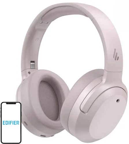 Słuchawki nauszne EDIFIER W820NB Plus V25 ANC Różowy